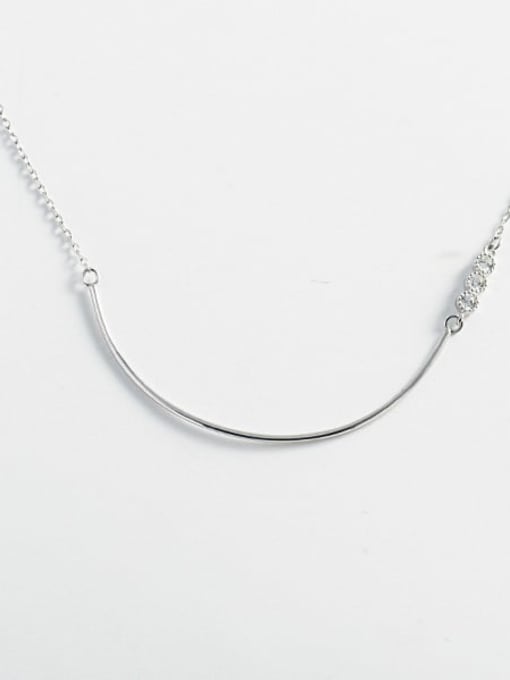 XBOX 925 Sterling Silver Geometric Minimalist Necklace