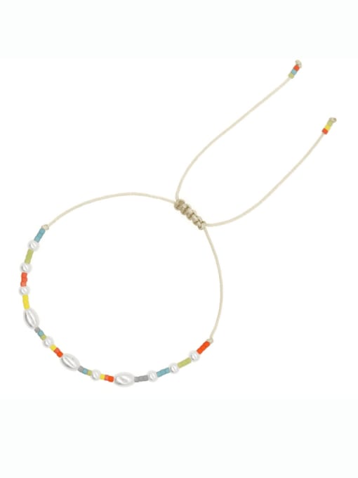 Roxi Zinc Alloy Miyuki Millet Bead Multi Color Geometric Minimalist Adjustable Bracelet 2