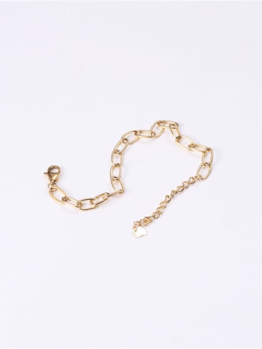 GROSE Titanium With Imitation Gold Plated Simplistic Chain Necklaces 4