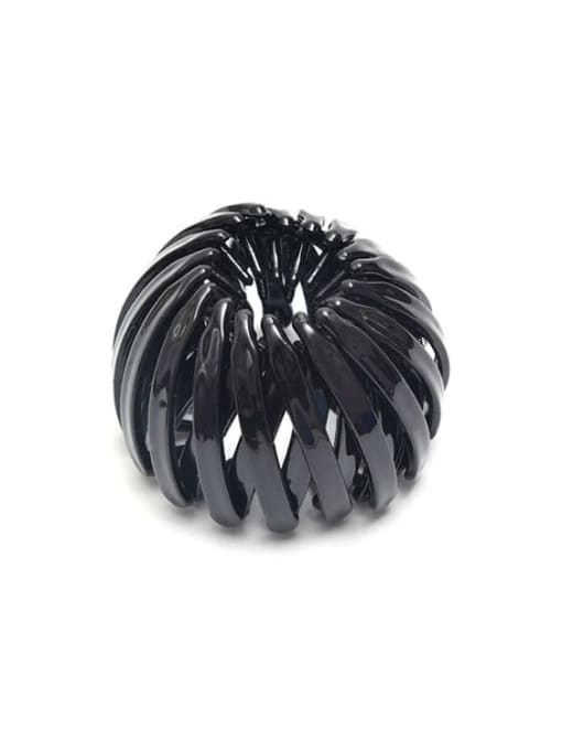 Main color bright black Cellulose Acetate Minimalist Geometric Hair Rope