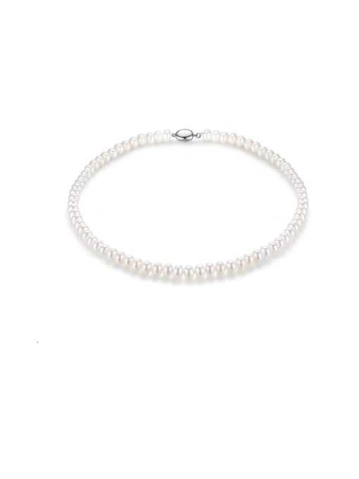 CCUI 925 Sterling Silver Freshwater Pearl Necklace