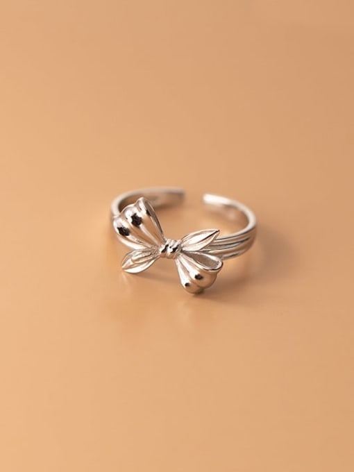 Rosh 925 Sterling Silver Butterfly Vintage Band Ring 0