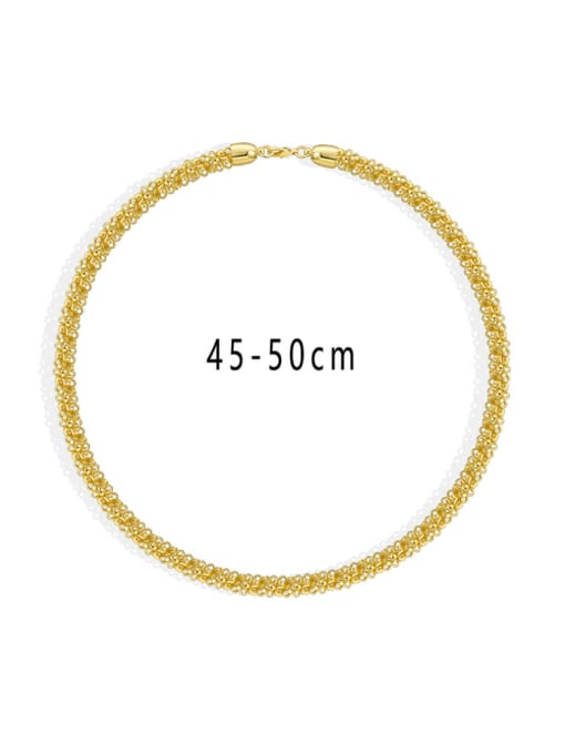 CHARME Brass Geometric Minimalist Necklace 1