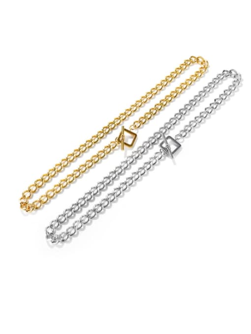 Open Sky Titanium Steel Locket Vintage  Hollow Chain Necklace 2