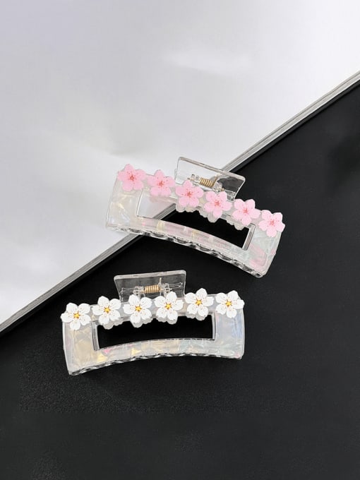 Chimera Acrylic Trend Geometric Alloy Jaw Hair Claw