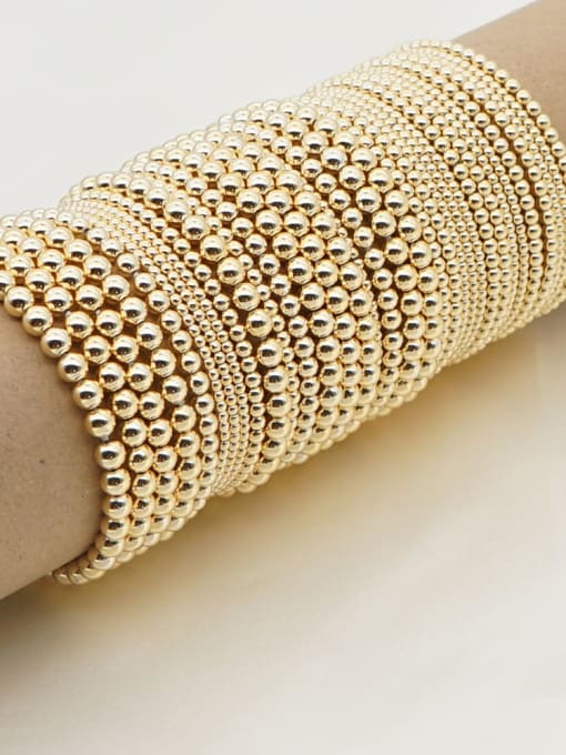 Roxi Acrylic Bead Round Minimalist Beaded Bracelet 3