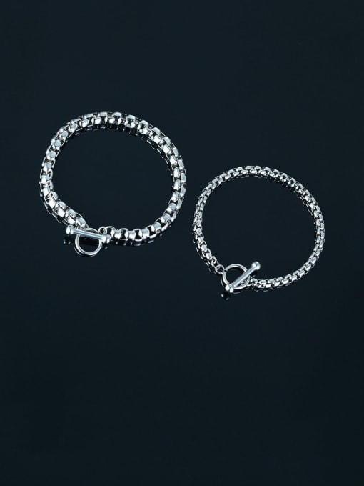 CONG Titanium Irregular Minimalist Bracelets 2