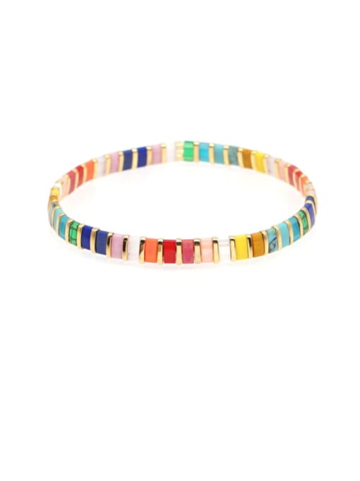 Roxi Tila Bead Bohemia Multi Color Geometric Pure handmade  Bracelet 0