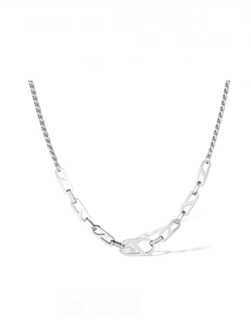Open Sky Stainless steel Geometric Minimalist Necklace