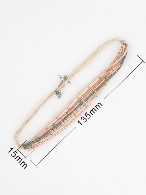 Roxi Miyuki Millet Bead Multi Color Geometric Bohemia Strand Bracelet 2