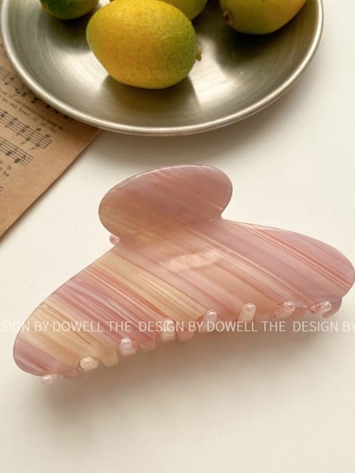 Pattern powder 10.8cm Cellulose Acetate Trend Geometric Jaw Hair Claw