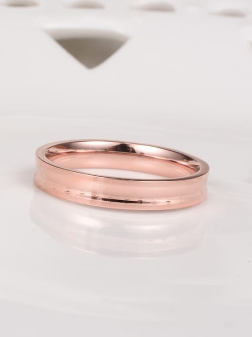 A TEEM Titanium Smooth Round Minimalist Ring 0