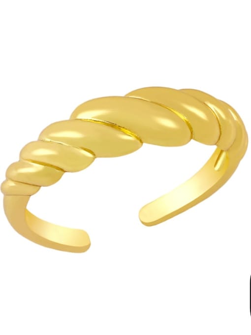 C Brass Cubic Zirconia Key Minimalist Band Ring