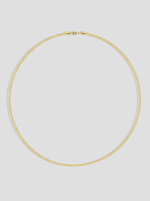 CHARME Brass Geometric Minimalist Necklace