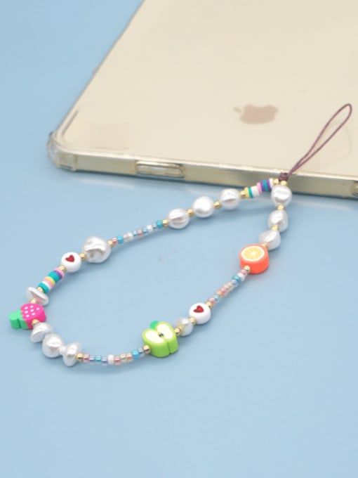 MMBEADS Imitation Pearl Multi Color Polymer Clay Friut Bohemia Mobile Phone Accessories 0