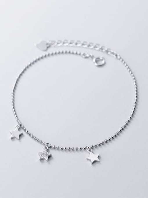 Rosh 925 sterling silver star minimalist beaded bracelet 1