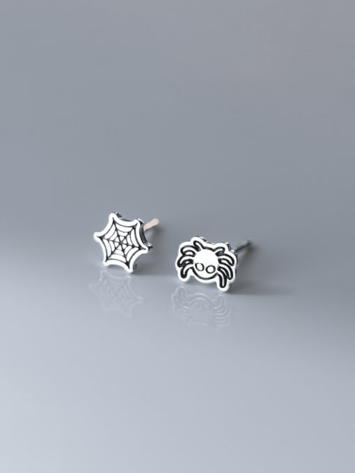 Crab Style 925 Sterling Silver Animal Cute Stud Earring