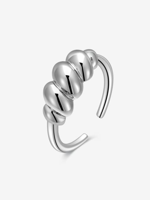 XBOX 925 Sterling Silver Geometric Minimalist Band Ring 0