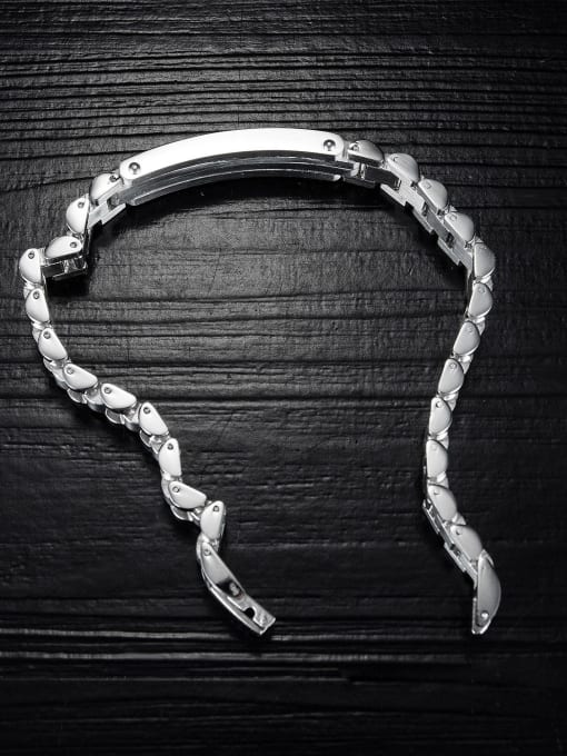Open Sky Titanium Steel Geometric Vintage Men'S Bracelet 2