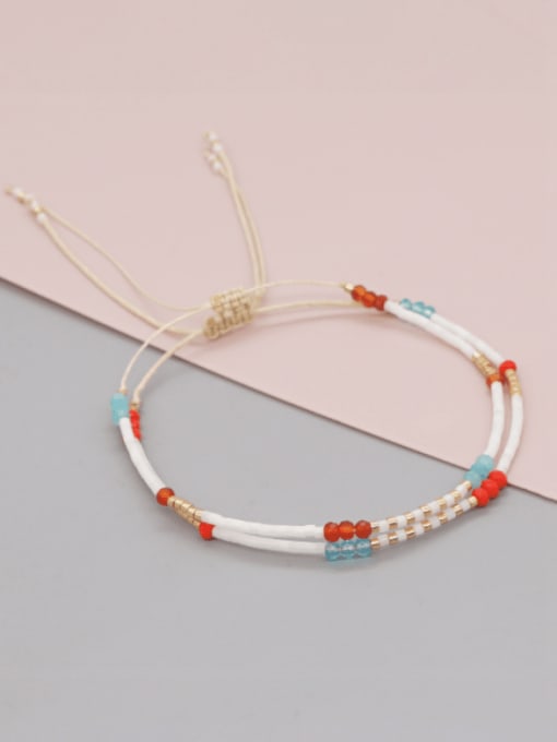 MMBEADS Miyuki Millet Bead Multi Color Bohemia Handmade Weave Bracelet 0