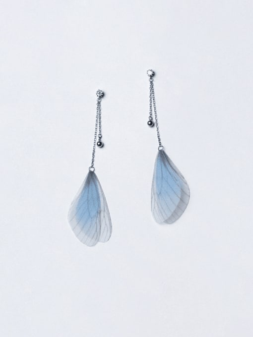 Rosh 925 Sterling Silver Wing Trend Drop Earring 0