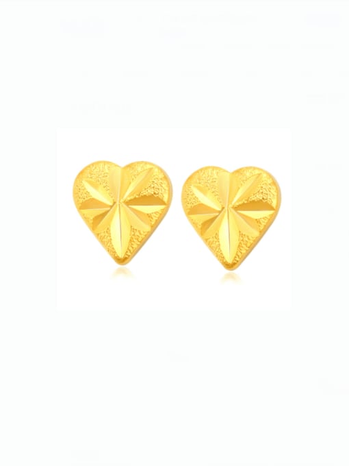 Star studded Earrings Alloy Heart Minimalist Stud Earring