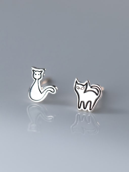 Rosh 925 Sterling Silver Animal Cute Stud Earring 2