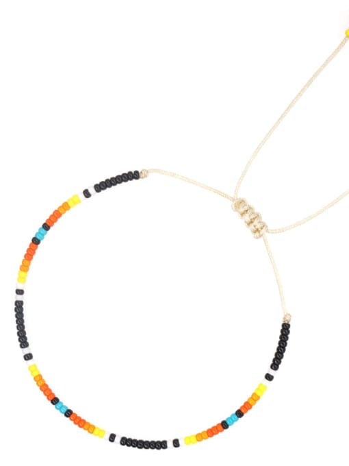 Roxi Miyuki Millet Bead Multi Color Irregular Bohemia Adjustable Bracelet 2