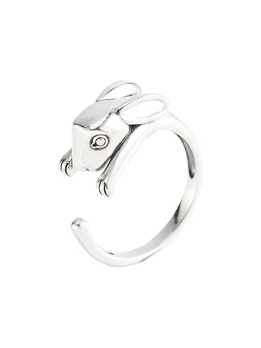 XBOX 925 Sterling Silver Zodiac Vintage Band Ring 2