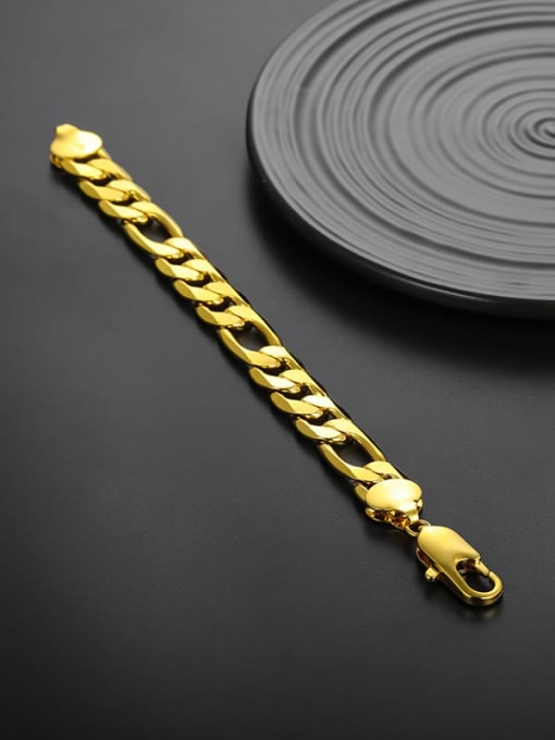 10MM Alloy Hollow  Geometric Vintage Link Bracelet