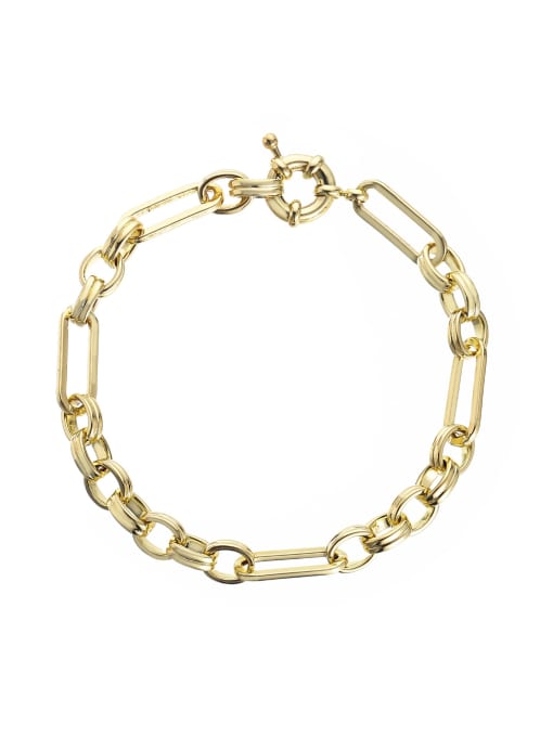 Bracelet Brass Cubic Zirconia Ethnic Geometric  Bangle and Necklace Set