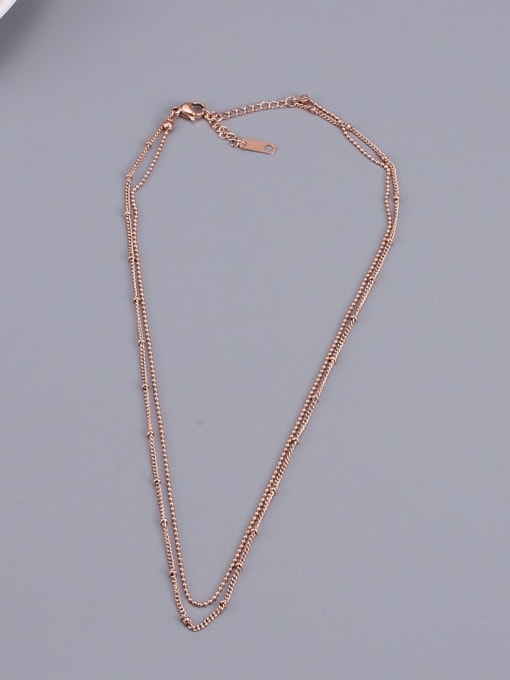 A TEEM Titanium Minimalist chain Necklace 4