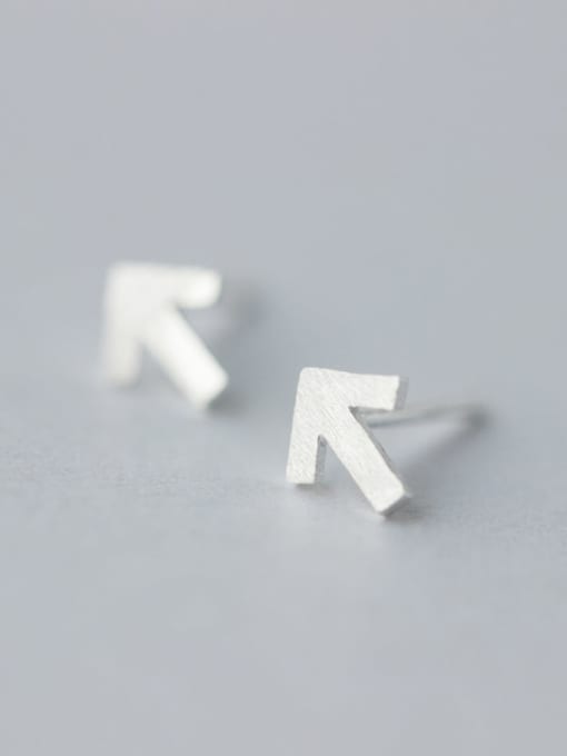 Rosh 925 Sterling Silver Triangle Minimalist Stud Earring 2