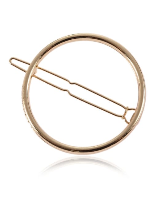 Large, gold Alloy  Minimalist Geometric Hair Pin
