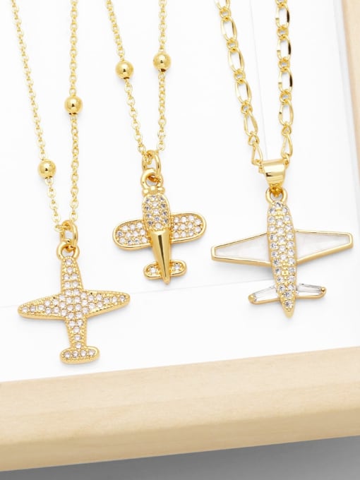 CC Brass Cubic Zirconia Irregular Minimalist Necklace