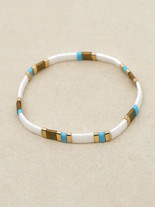 Roxi Tila beads Shell  Bohemia Geometry Adjustable Bracelet
