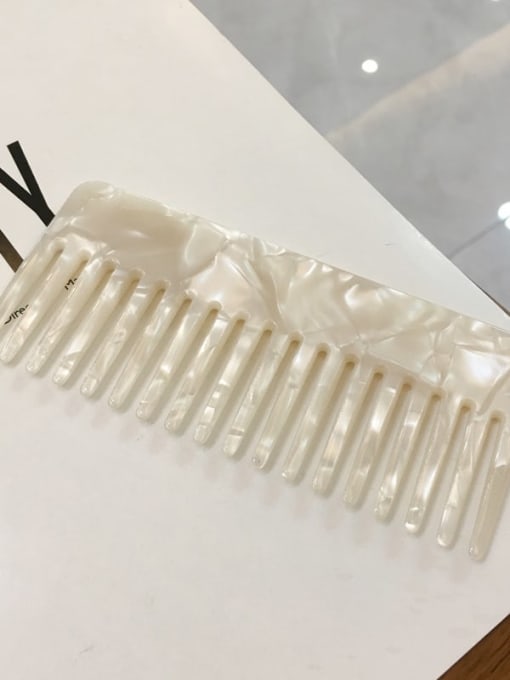 Beibai 11.6cm Cellulose Acetate Vintage Geometric Hair Comb