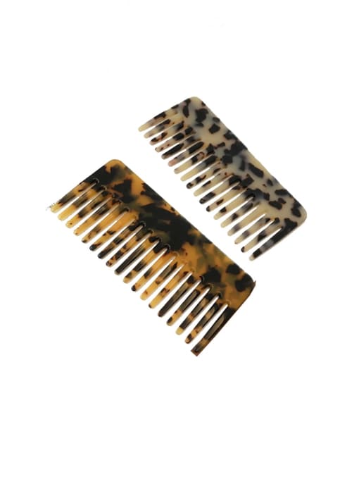 Chimera Cellulose Acetate Vintage Geometric Hair Comb 2