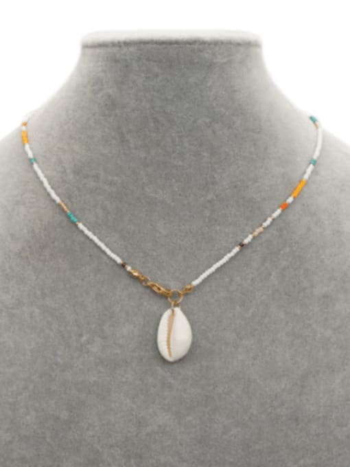 Roxi Miyuki Millet Bead Multi Color Irregular Bohemia  Handmade Beaded Necklace 2