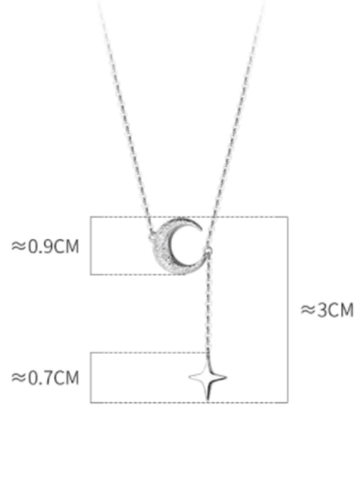 Rosh 925 Sterling Silver Tassel Minimalist Lariat Necklace 4