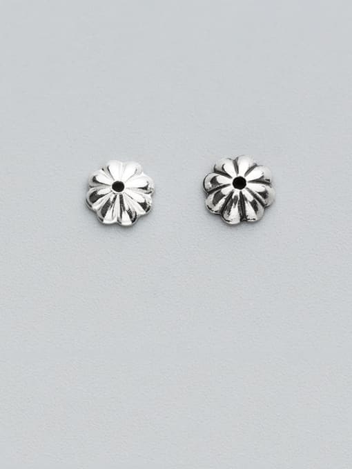 FAN 925 Sterling Silver With Vintage Bead Caps Diy Jewelry Accessories 0