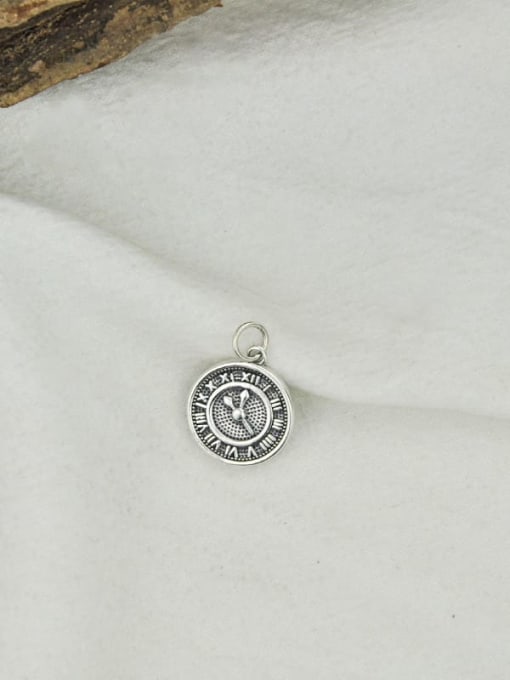 SHUI Vintage Sterling Silver With Minimalist Pentagram Pendant Diy Accessories 2