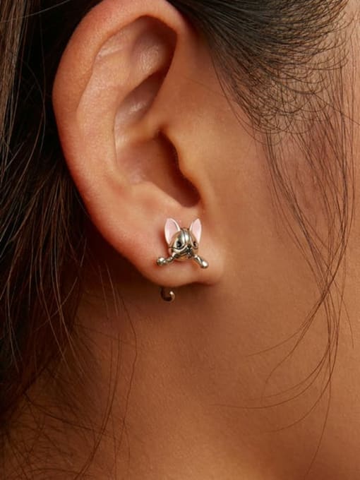 Jare 925 Sterling Silver Animal Cute Stud Earring 1