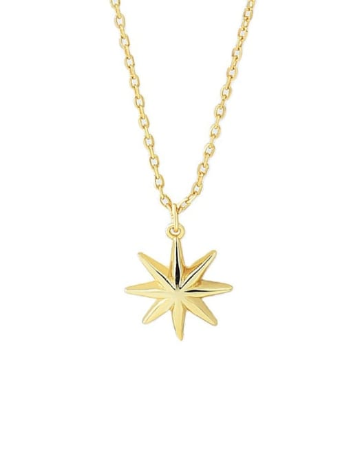 XBOX 925 Sterling Silver Minimalist Smooth Star Pendant Necklace 0