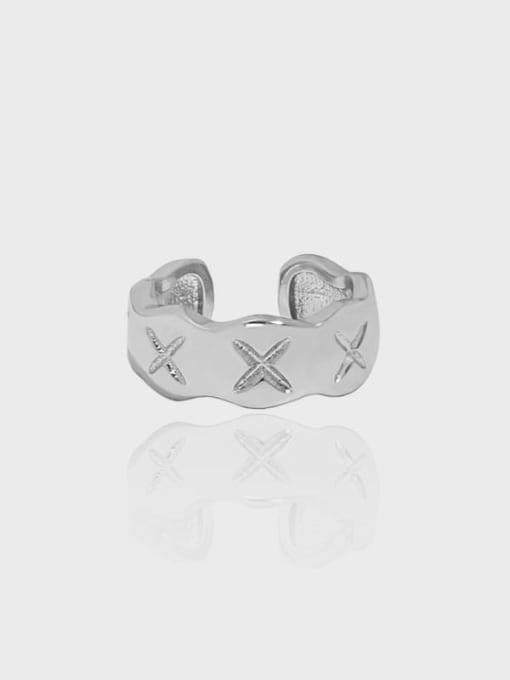 DAKA 925 Sterling Silver Geometric Minimalist Single Earring(Single -Only One) 2