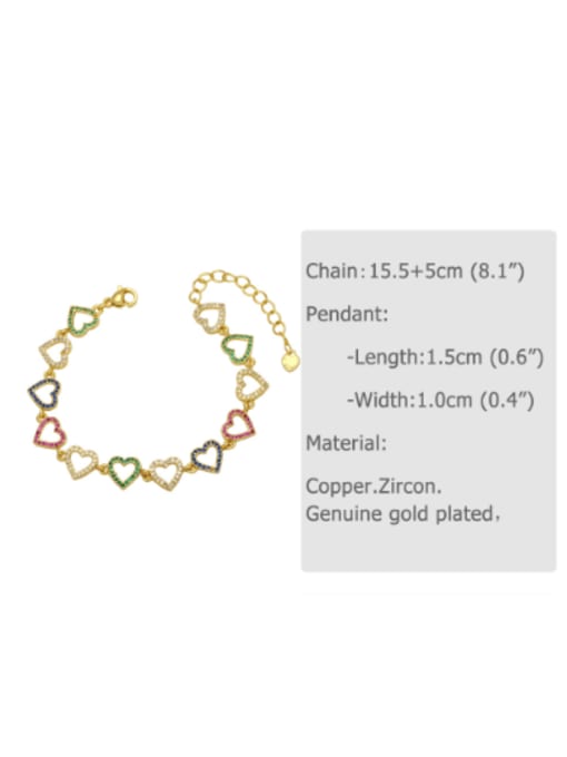 CC Brass Cubic Zirconia Star Vintage Bracelet 4