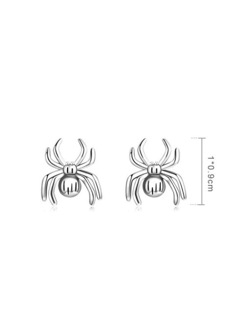 Jare 925 Sterling Silver Insect Cute Stud Earring 2