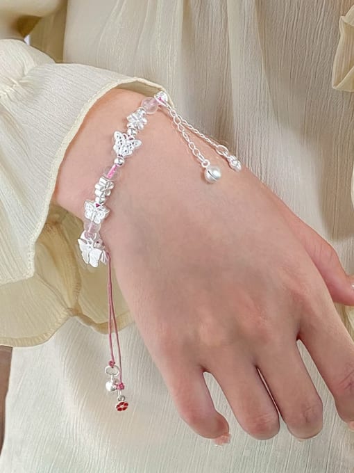 Rosh 925 Sterling Silver Flower Vintage Bracelet 1