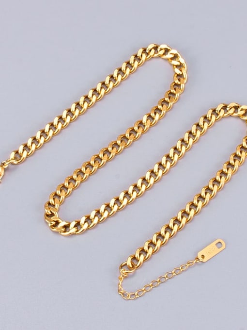 A TEEM Titanium Irregular chain Vintage Necklace 2