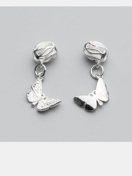 FAN 925 Sterling Silver With Minimalist Butterfly Pendant DIY Jewelry Accessories 1